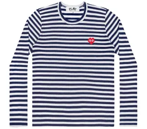 the Artist Invader Pixel Red Heart Striped Tee Men